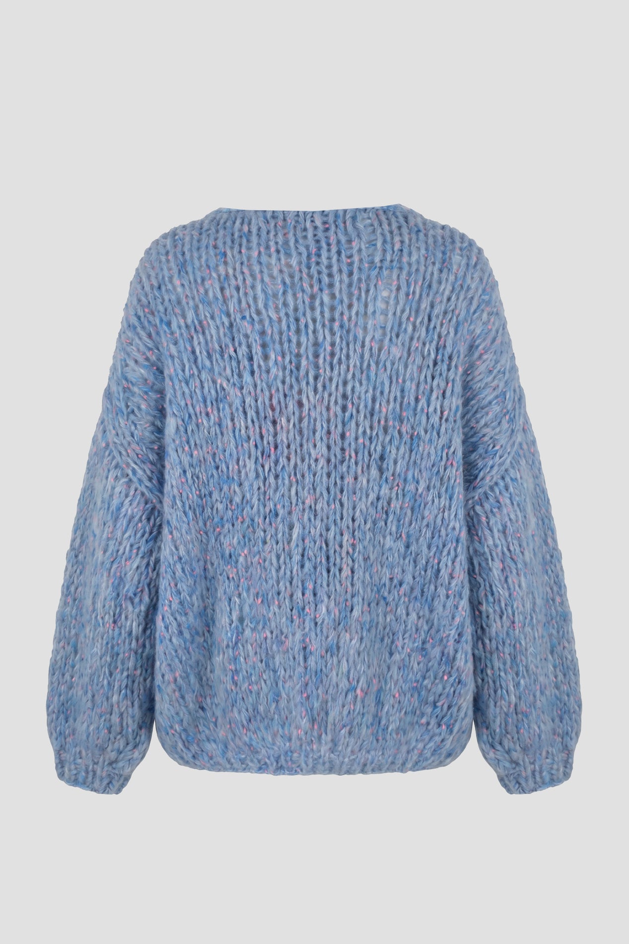 Emma Cardigan - Blue Fluo Pink